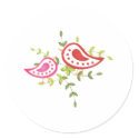 Red and Pink Birds stickers