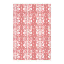 Red and White Delight Stationery