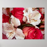 red and white happiness print