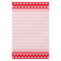 Red and White Polka Dot Pattern. Spotty. Flyers