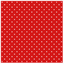 Red and white stars pattern. cut out