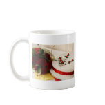 Red and White Wedding Cake Mug