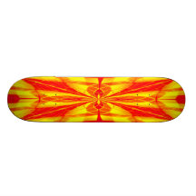 Red and Yellow Skateboard 1A