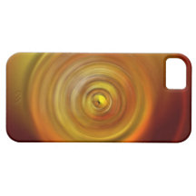 Red and Yellow Swirl Background iPhone 5 Case