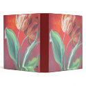 Red and Yellow Tulips binders