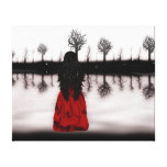 Red Angel Canvas Gallery Wrapped Canvas