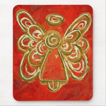 Red Angel Mousepad