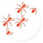 red ant trail stickers
