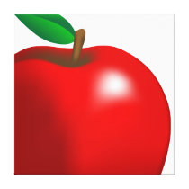 Red Apple Canvas Print