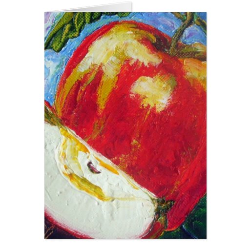 Red Apple Greeting Cards