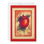 Red Apple invitations
