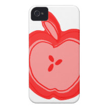 Red Apple iPhone 4 Cases
