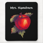 Red Apple Mouse Mat