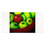 Red Apple photo cards