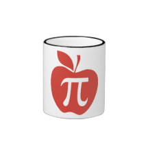 Red Apple Pi Mug