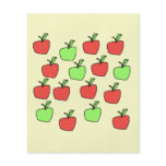 Red Apples and Green Apples, Pattern. Flyers