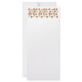 Red Apples and Green Apples, Pattern. Custom Rack Card