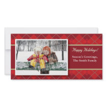 Red argyle horizontal