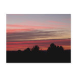Red At Morning Postcard