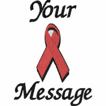 Red awareness ribbon - Customise