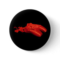 Red Ballet Shoes Button