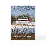 Red Barn Farm Christmas Greeting Cards
