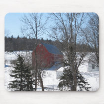 RED BARN MOUSEPAD