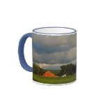 Red Barn Under the Weather Coffee Mugs