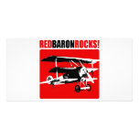Red Baron Rocks! photo cards