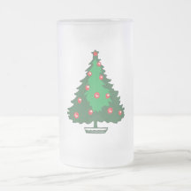 Red bell Christmas tree Mug