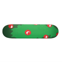 Red bell Christmas tree Skate Boards