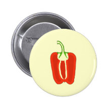 Red Bell Pepper Half. Capsicum. Pins