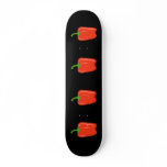 Red Bell Pepper. Whole. Skate Deck