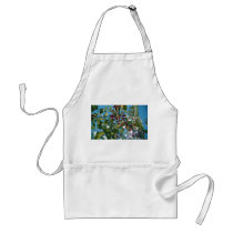 red berries apron