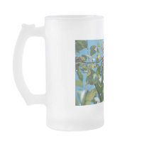 red berries cup mug