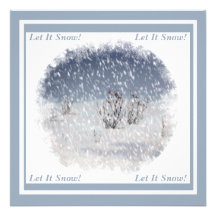 Red Berries in the Snow Invitation