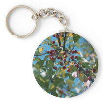red berries keychain
