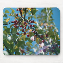 red berries mousepad