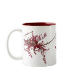 Red Berries on Dormant Tree Branch mugs