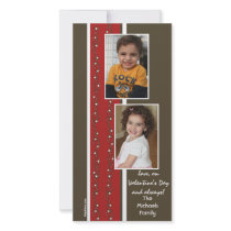 Red Berry Blaze Valentine's Day Photo Card