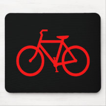 Red Bike Mousepads
