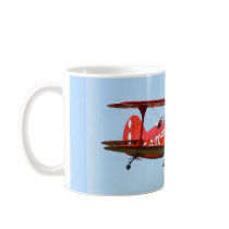 Red Biplane Coffee Mugs