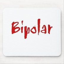 Red Bipolar Mousepads