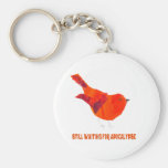 Red Bird Apocalypse Key Chains