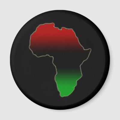 Africa Outline Black