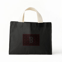 Red & Black Crossbones Bag