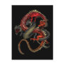 Red & Black Dragons Postcards