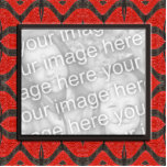red black photoframe photo sculptures