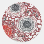 Red Blossom Sticker