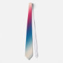 Red, Blue & White Gradient Tie
